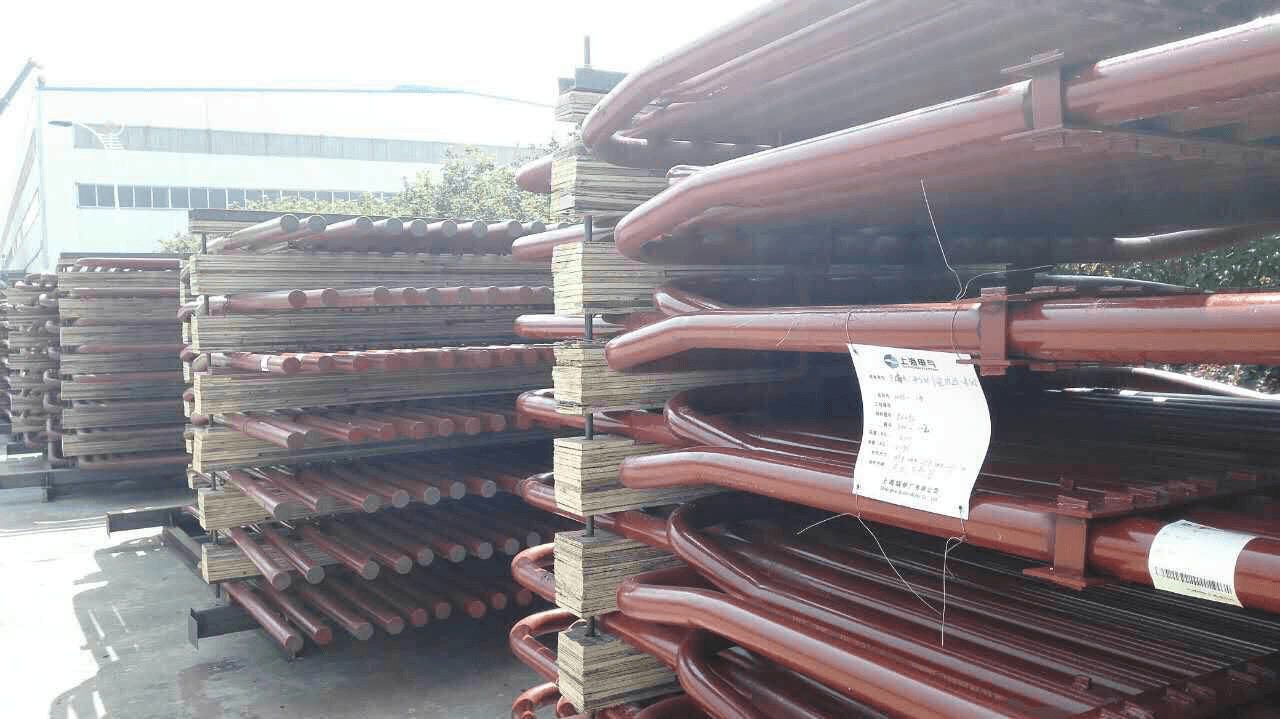 螺旋水冷壁管屏Ф38.1×7.5 有效長度6000 10根管組成SA-213T2